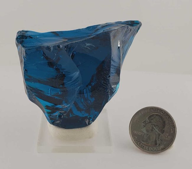 Rare Gem Elestial Starlight Sapphire with bubbles Monatomic Andara Crystal 133.1 g. - Image 12