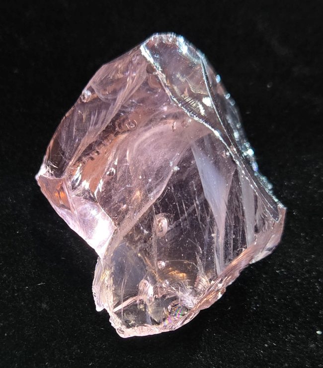 Rare Gem Angel Aura HGW Pink with bubbles Monatomic Andara Crystal 27.2 g. - Image 5