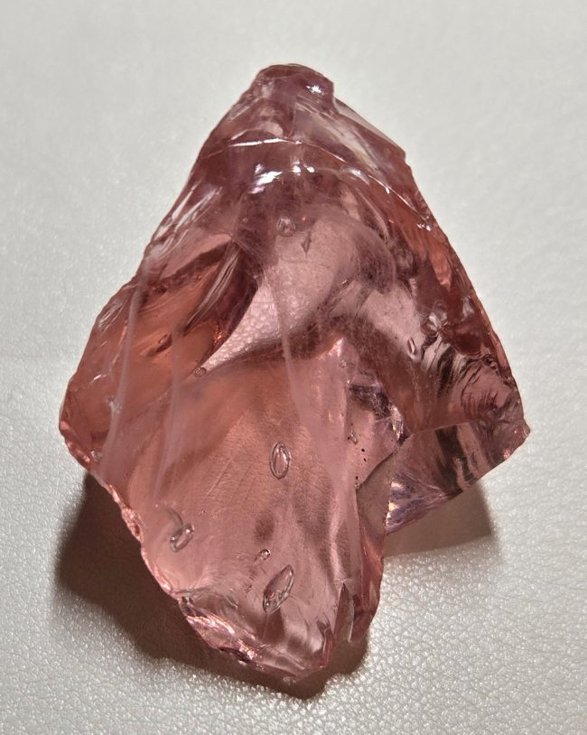 Rare Gem Angel Aura HGW Pink with bubbles Monatomic Andara Crystal 27.2 g. - Image 6