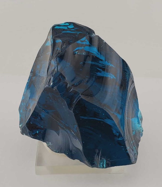 Rare Gem Elestial Starlight Sapphire with bubbles Monatomic Andara Crystal 133.1 g. - Image 6