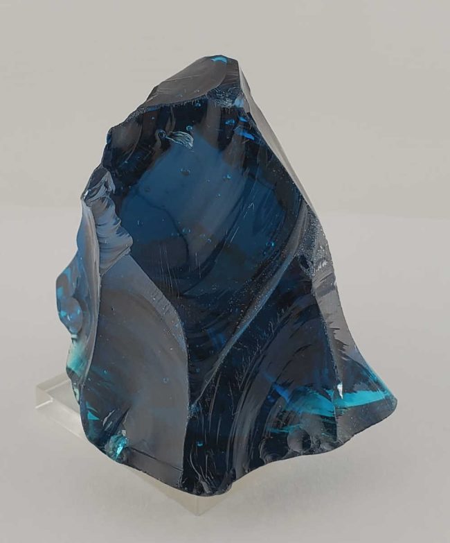 Rare Gem Elestial Starlight Sapphire with bubbles Monatomic Andara Crystal 133.1 g. - Image 7