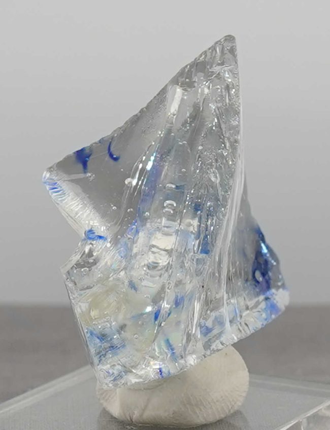 Rare Gem Bicolor Elestial Sapphire/Cosmic Ice Monatomic Andara Crystal 23.6 g. - Image 7