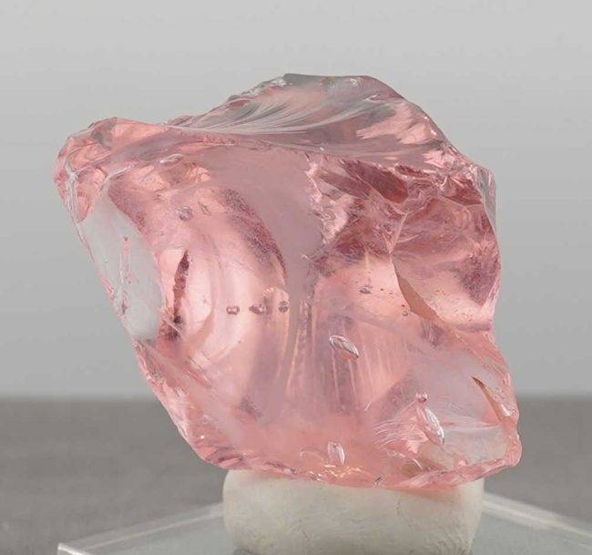 Rare Gem Angel Aura HGW Pink with bubbles Monatomic Andara Crystal 27.2 g. - Image 9