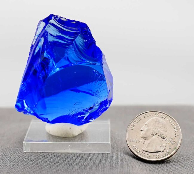 Gem Elestial Sapphire/Tanzanite Fire Monatomic Andara Crystal 40.9 g. - Image 9