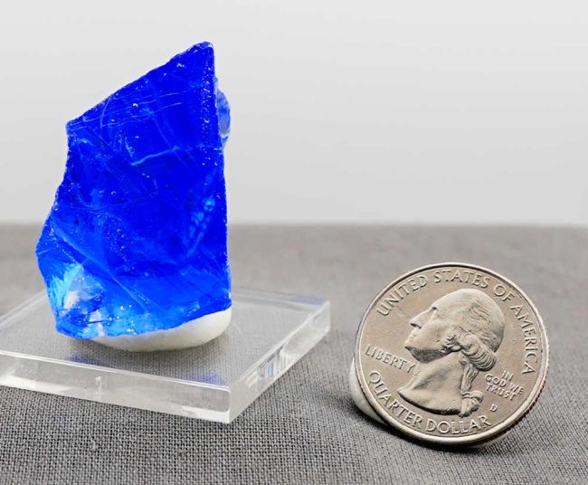 Rare Gem Bicolor Elestial Sapphire/Cosmic Ice Monatomic Andara Crystal 22.0 g. - Image 11