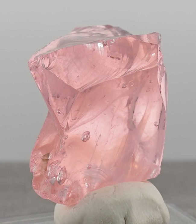 Rare Gem Angel Aura HGW Pink with bubbles Monatomic Andara Crystal 27.2 g. - Image 11