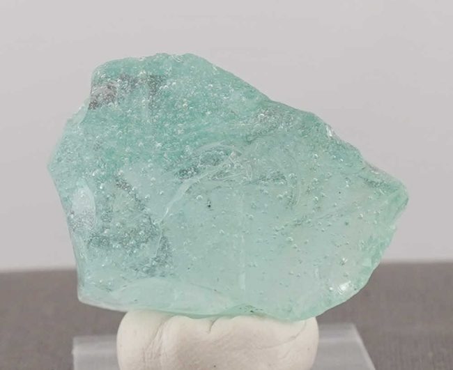 Rare Bicolor Aqua Serenity/Gold Sea Foam Monatomic Andara Crystal 36.8 g.