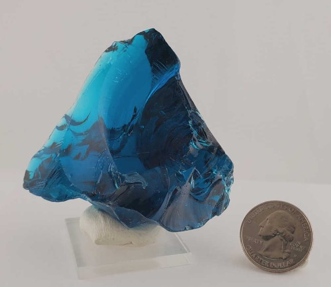 Rare Gem Elestial Starlight Sapphire with bubbles Monatomic Andara Crystal 119.9 g. - Image 12