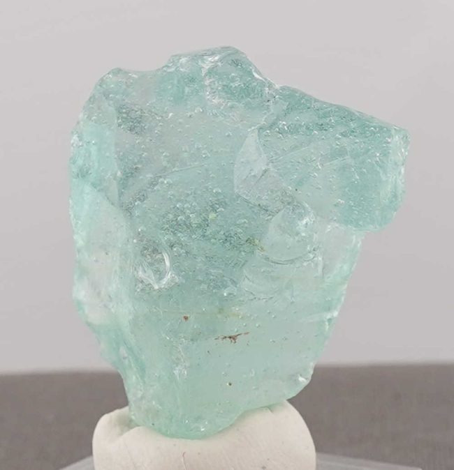 Rare Bicolor Aqua Serenity/Gold Sea Foam Monatomic Andara Crystal 36.8 g. - Image 4