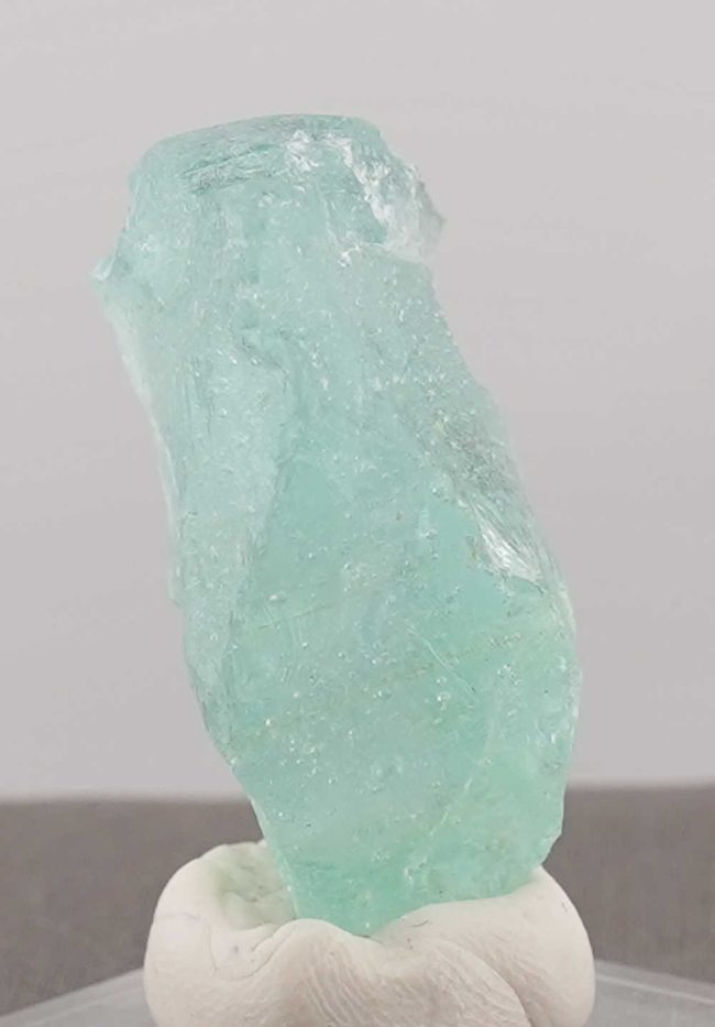 Rare Bicolor Aqua Serenity/Gold Sea Foam Monatomic Andara Crystal 36.8 g. - Image 5