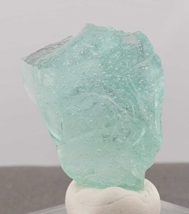 Rare Bicolor Aqua Serenity/Gold Sea Foam Monatomic Andara Crystal 36.8 g. - Image 6