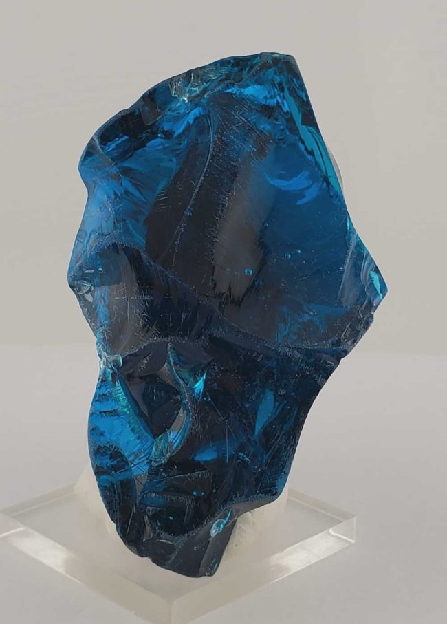 Rare Gem Elestial Starlight Sapphire with bubbles Monatomic Andara Crystal 119.9 g. - Image 7