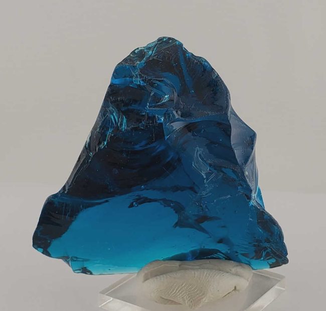 Rare Gem Elestial Starlight Sapphire with bubbles Monatomic Andara Crystal 119.9 g. - Image 8