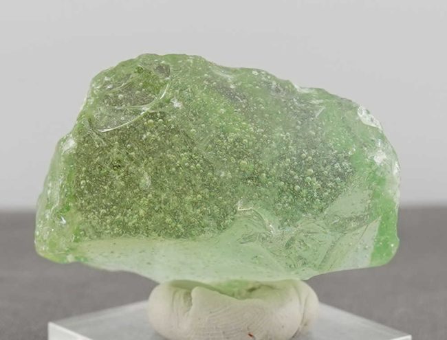 Rare Bicolor Ethereal Mint/Gold Sea Foam Monatomic Andara Crystal 46.0 g. - Image 2