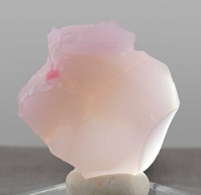 Rare Gem Bicolor Angel Aura/Pastel HGW Pink Monatomic Andara Crystal 45.9 g. - Image 3