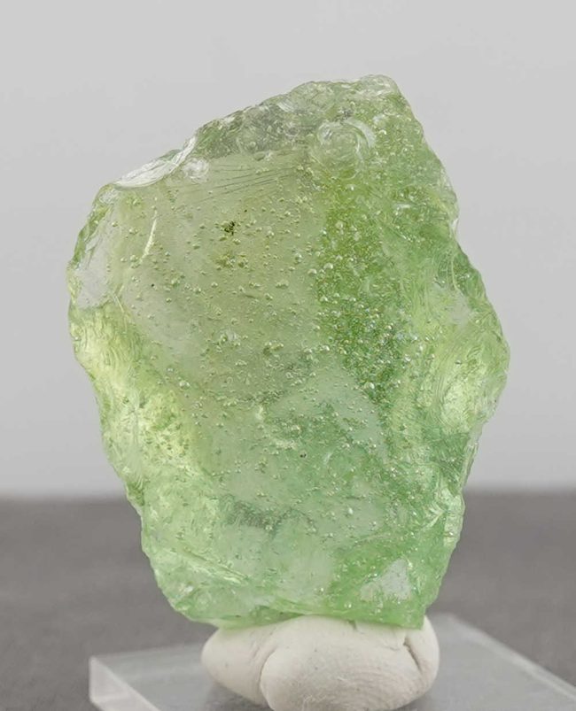 Rare Bicolor Ethereal Mint/Gold Sea Foam Monatomic Andara Crystal 46.0 g. - Image 4