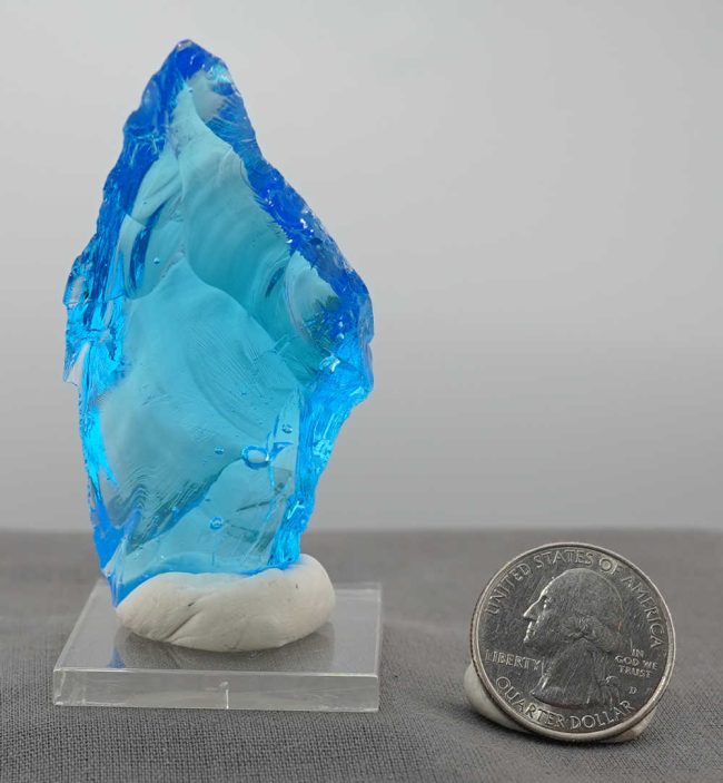 Rare Gem Electric Blue Monatomic Andara Crystal 30.4 g. - Image 10