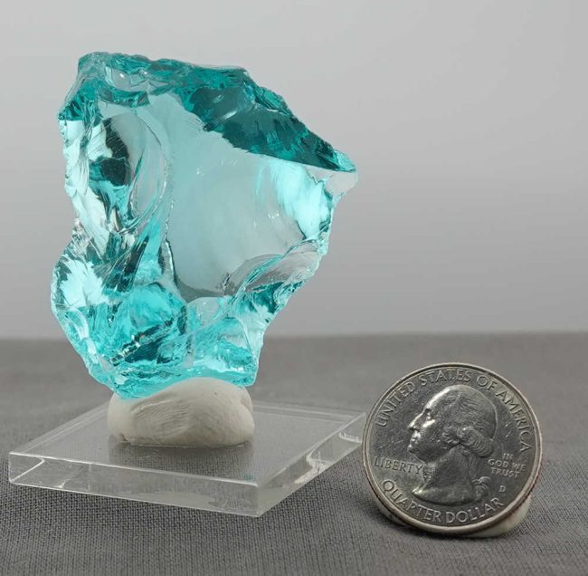 Gem Cyan Angeles Monatomic Andara Crystal 41.7 g. - Image 10