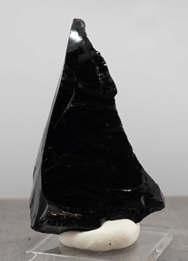 Iridium Black Monatomic Andara Crystal 54.5 g. - Image 2