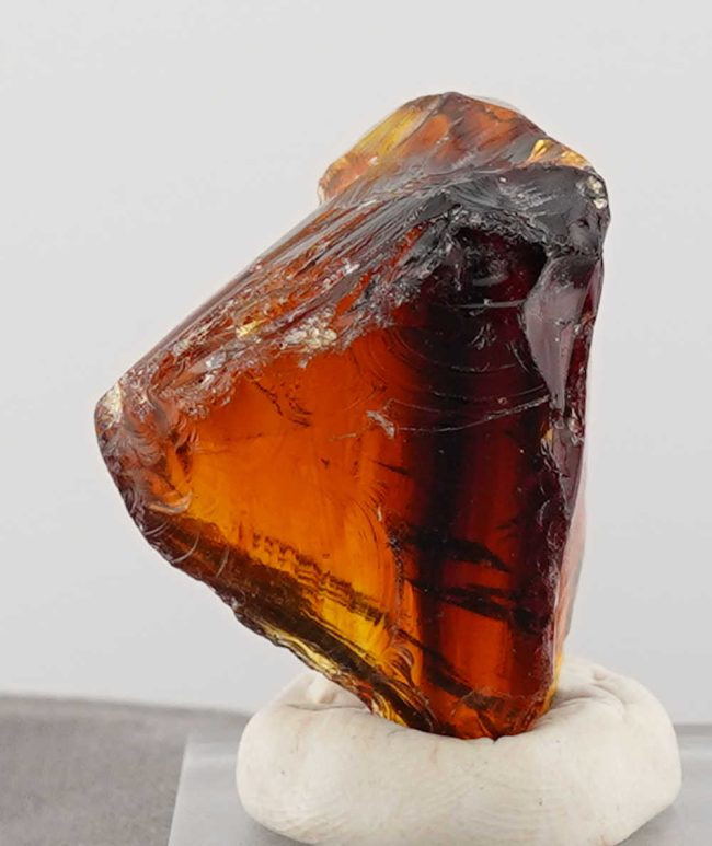 Rare Gem Banded Earth Shaman/Lemurian Amber Monatomic Andara Crystal 36.5 g.