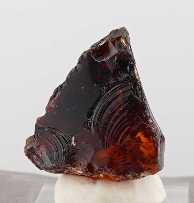 Rare Gem Banded Earth Shaman/Lemurian Amber Monatomic Andara Crystal 36.5 g. - Image 5