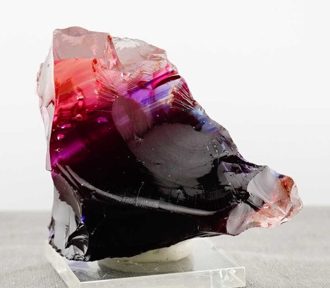Rare Gem Multi Rainbow "Heart" Monatomic Andara Crystal 100.6 g. - Image 8