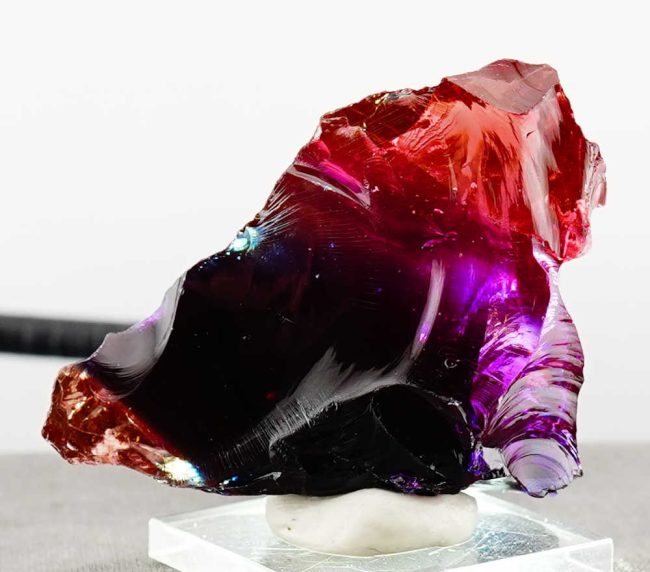 Rare Gem Multi Rainbow "Heart" Monatomic Andara Crystal 100.6 g. - Image 10