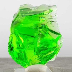 Rare Gem Eternal Spring "Heart" with bubbles Monatomic Andara Crystal 115.0 g.