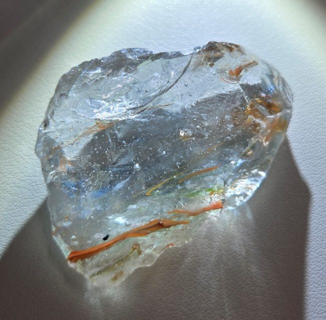 Rare Gem Multi Rainbow Sea Foam Monatomic Andara Crystal 30.5 g. - Image 12