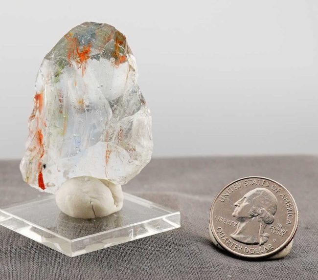 Rare Gem Multi Rainbow Sea Foam Monatomic Andara Crystal 30.5 g. - Image 10