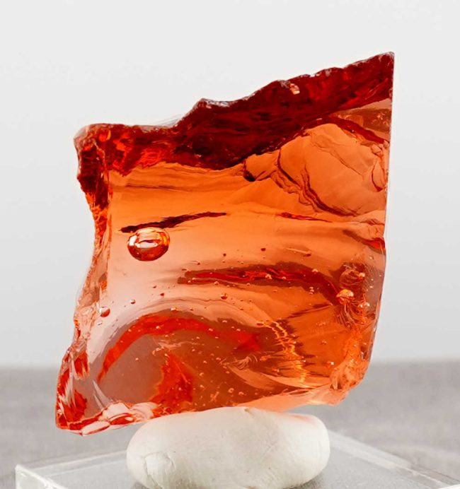 Rare Gem Celestial Heart with bubble Monatomic Andara Crystal 40.0 g.