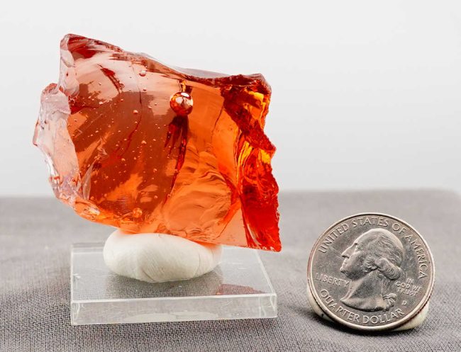 Rare Gem Celestial Heart with bubble Monatomic Andara Crystal 40.0 g. - Image 10