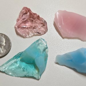 Rare Gem 4 Piece "Cultivate" Set Monatomic Andara Crystal 37.9 g.