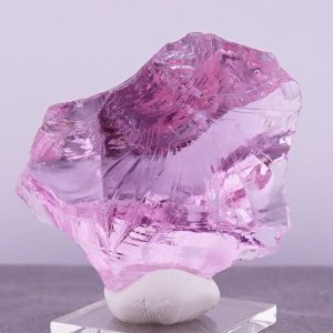 Rare Gem HGW Pink with bubbles Monatomic Andara Crystal 87.5 g.
