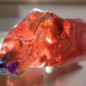 Rare Gem Banded Sophia/Multi Rainbow Monatomic Andara Crystal 68.0 g.