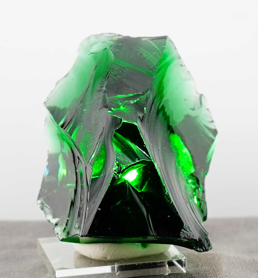 Gem Emerald Shift Monatomic Andara Crystal 141.6 g.