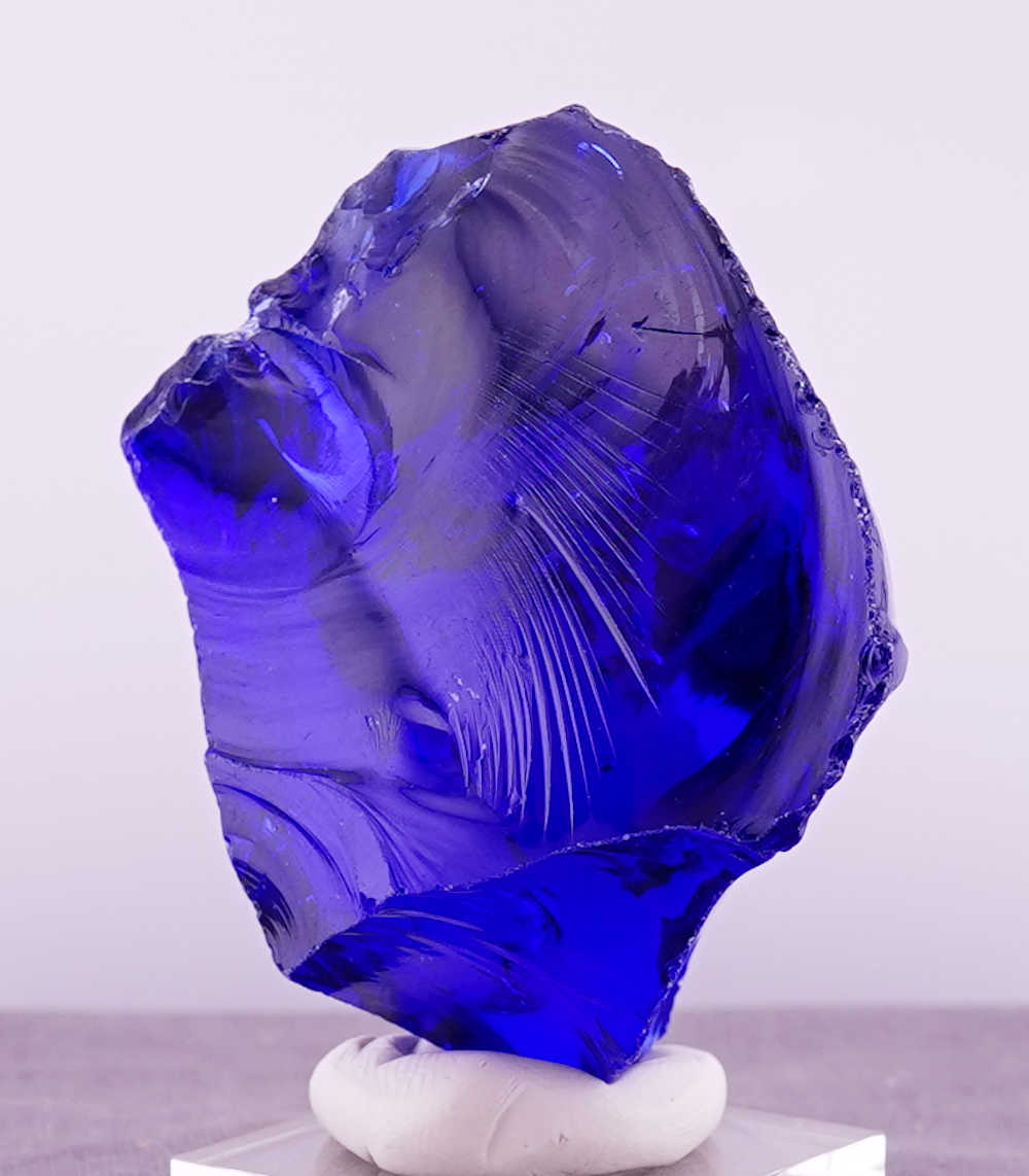 Gem Tanzanite Fire "Heart" Monatomic Andara Crystal 170.2 g. - Image 9