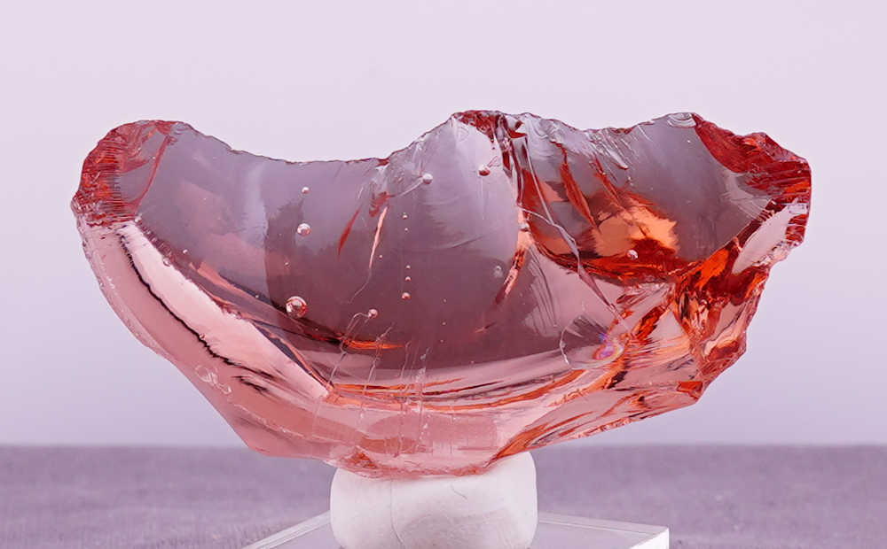 Rare Gem Lion's Heart with bubbles Monatomic Andara Crystal 61.9 g.