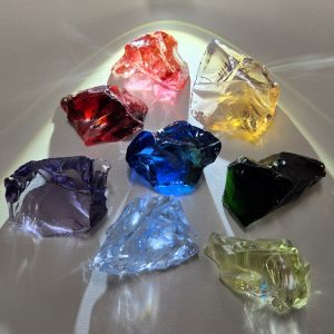 Gem 8 Piece "Empowerment" Set Monatomic Andara Crystal 114.1 g.