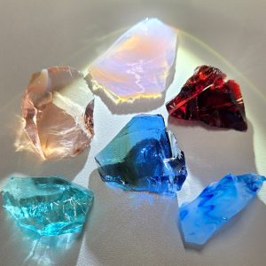 Rare Gem 5 Piece "Star" Set Monatomic Andara Crystal 47.4 g.