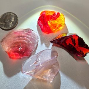 Rare Gem 4 Piece "Cultivate" Set Monatomic Andara Crystal 41.2 g.
