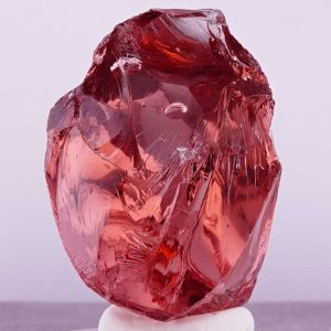 Rare Gem Lion's Heart "Heart" with bubbles  Monatomic Andara Crystal 139.1 g.