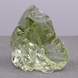 Gem Celestial Gold Green Monatomic Andara Crystal 43.7 g.