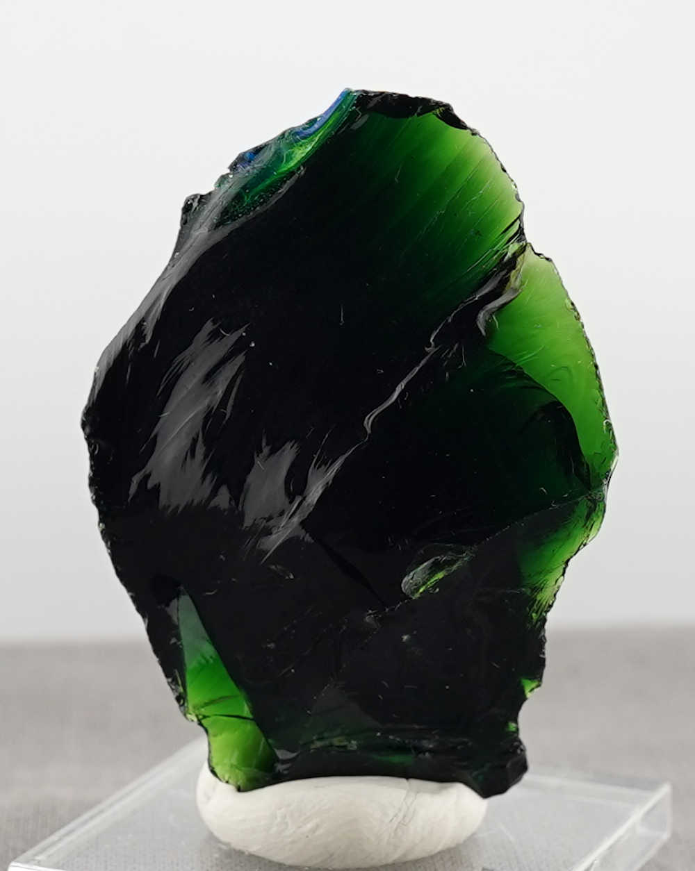 Rare Iridium Emerald Monatomic Andara Crystal 65.2 g.