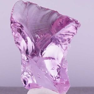 Rare Gem HGW Pink with bubbles Monatomic Andara Crystal 42.9 g.