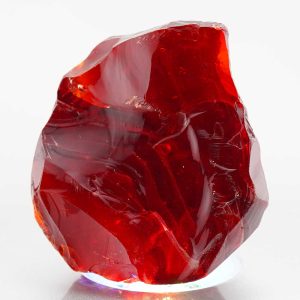 Rare Gem Multi Scarlet Shift/Ice "Heart" Monatomic Andara Crystal 113.8 g.