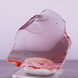 Rare Gem Lion's Heart with bubbles Monatomic Andara Crystal 37.8 g.