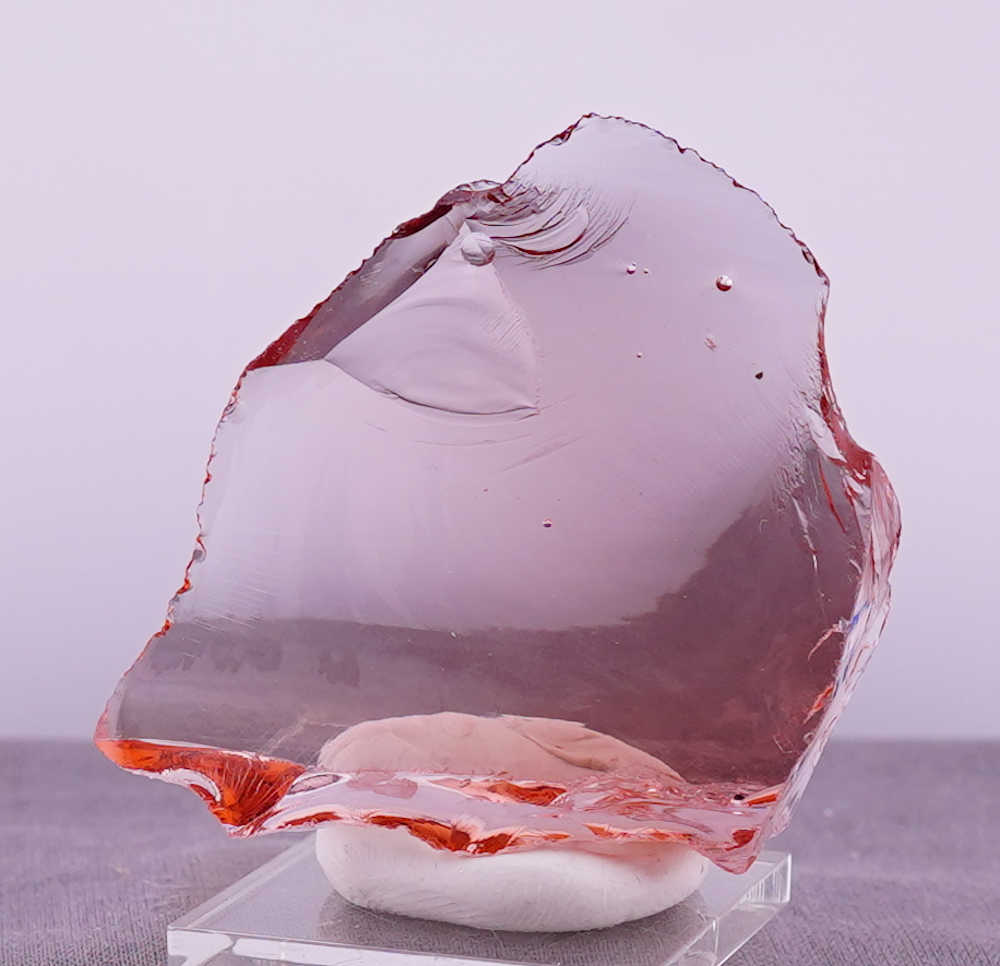 Rare Gem Lion's Heart with bubbles Monatomic Andara Crystal 37.8 g.