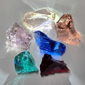 Rare Gem 6 Piece "Balance and Harmony" Set Monatomic Andara Crystal 110.5 g.