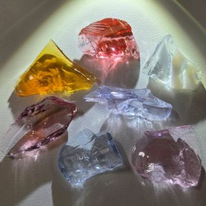 Gem 7 Piece "Spiritual Revelation" Set Monatomic Andara Crystal 37.5 g.
